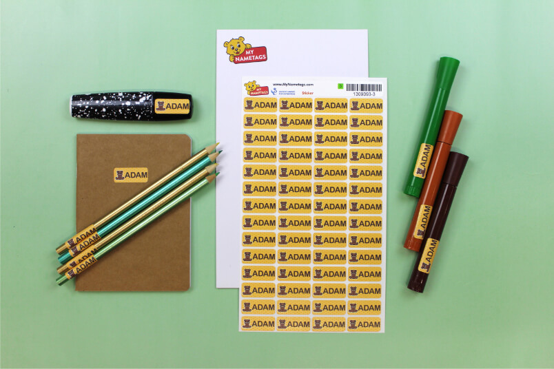 My Nametags colour stickers labels